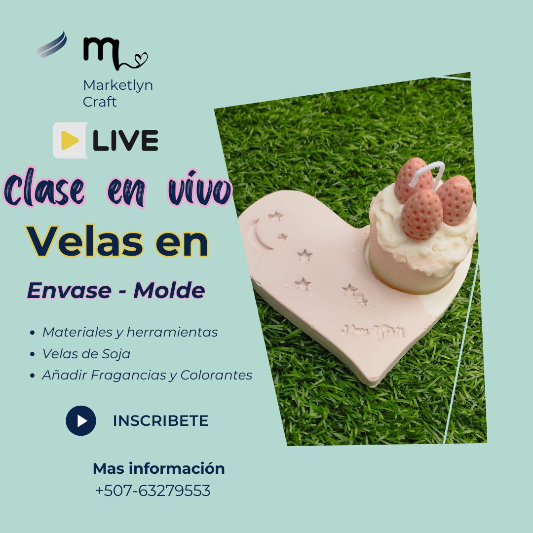 Curso Gratis de Velas Decorativas y Aromáticas